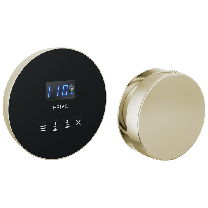 Brizo : Round Steam Set