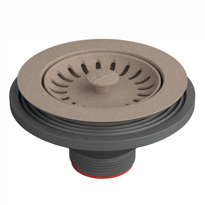 Franke Colorline Sink Strainer Assembly - Polar White - Oyster