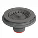 Franke Colorline Sink Strainer Assembly - Polar White - Stone Grey
