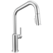 Delta Cordova 9085 Single Handle Pull-Down Kitchen Faucet - Lumicoat Chrome