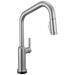 Delta Cordova 9085TL Touch2O Technology Kitchen Faucet with Touchless Technology - Lumicoat Arctic Stainless