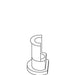 KOHLER K-90874 Grommet, Snap Fit