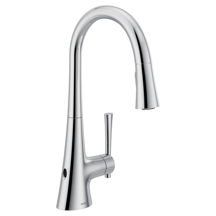 one-handle pulldown kitchen faucet