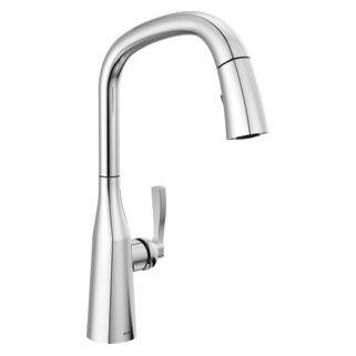 Delta Stryke: Single Handle Pull Down Kitchen Faucet 