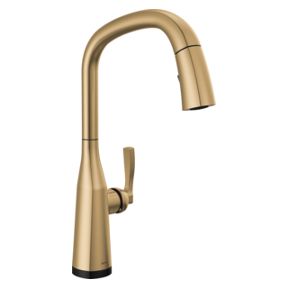 Delta Stryke: Single Handle Pull Down Kitchen Faucet with Touch 2O Technology