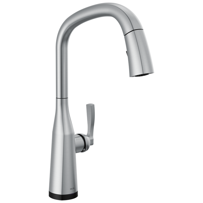 Delta Stryke 9176TL-AR-PR TouchTouch 2O Technology Kitchen Faucet with Touchless Technology - Lumicoat Arctic Stainless