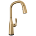 Delta Stryke 9176TL-AR-PR TouchTouch 2O Technology Kitchen Faucet with Touchless Technology - Lumicoat Champagne Bronze