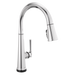 Delta Emmeline: Single Handle Pull Down Kitchen Faucet with Touch2O Technology 