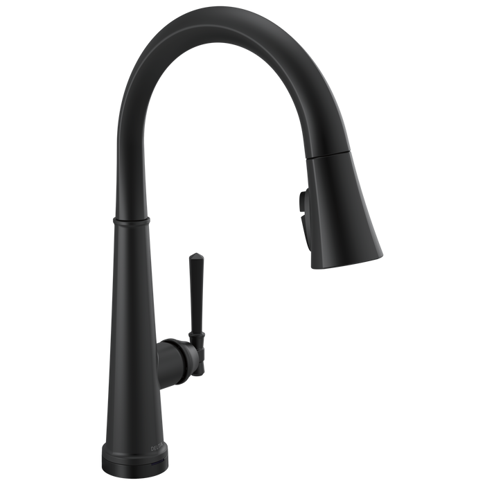 Delta Emmeline 9182TL TouchTouch 2O Technology Kitchen Faucet with Touchless Technology - Matte Black