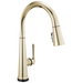 Delta Emmeline 9182TL TouchTouch 2O Technology Kitchen Faucet with Touchless Technology - Lumicoat Polished Nickel