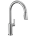 Delta Cordova 9185 Single Handle Pull-Down Kitchen Faucet - Lumicoat Arctic Stainless