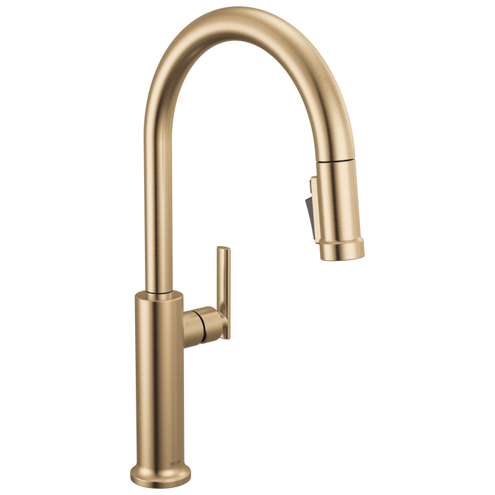 Delta Altado 9186 Single Handle Pull-Down Kitchen Faucet - Champagne Bronze