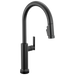 Delta Altado 9186TL Touch2O Technology Kitchen Faucet with Touchless Technology - Matte Black