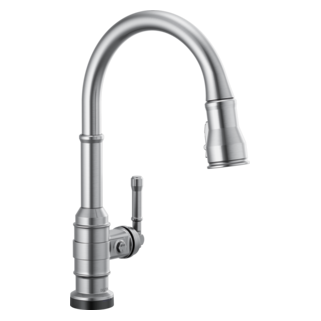 Delta Broderick: Single Handle Pull-Down Kitchen Faucet With Touch2O Technology