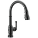 Delta Broderick 9190TL TouchTouch 2O Technology Kitchen Faucet with Touchless Technology - Matte Black