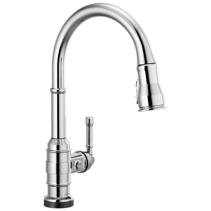 Delta Broderick 9190TL TouchTouch 2O Technology Kitchen Faucet with Touchless Technology - Chrome
