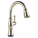 Delta Cassidy: Single Handle Pull-Down Kitchen Faucet with Touch<sub>2</sub>O and ShieldSpray Technologies