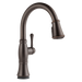 Delta Cassidy: Single Handle Pull-Down Kitchen Faucet with Touch<sub>2</sub>O and ShieldSpray Technologies