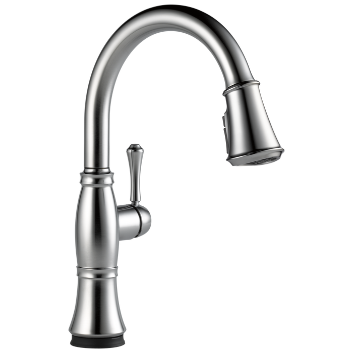 Delta Cassidy 9197TL TouchTouch 2O Technology Kitchen Faucet with Touchless Technology - Lumicoat Arctic Stainless