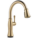 Delta Cassidy 9197TL TouchTouch 2O Technology Kitchen Faucet with Touchless Technology - Lumicoat Champagne Bronze