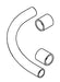 KOHLER K-93839 1.25 PVC TUBE SERVICE KIT