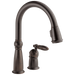 Delta 955-DST Victorian Single Handle Pull-down Kitchen Faucet