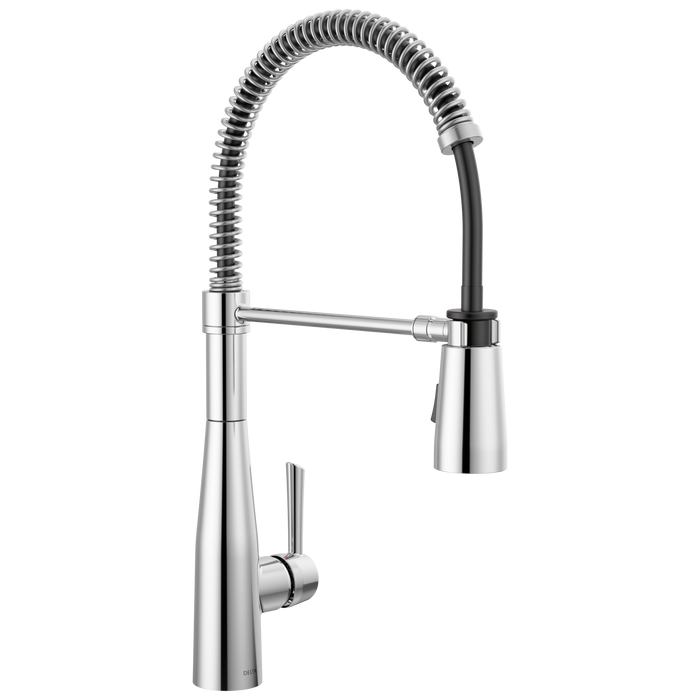 Delta Essa 9613-CZ Single-Handle Pull-Down Spring Kitchen Faucet - Chrome
