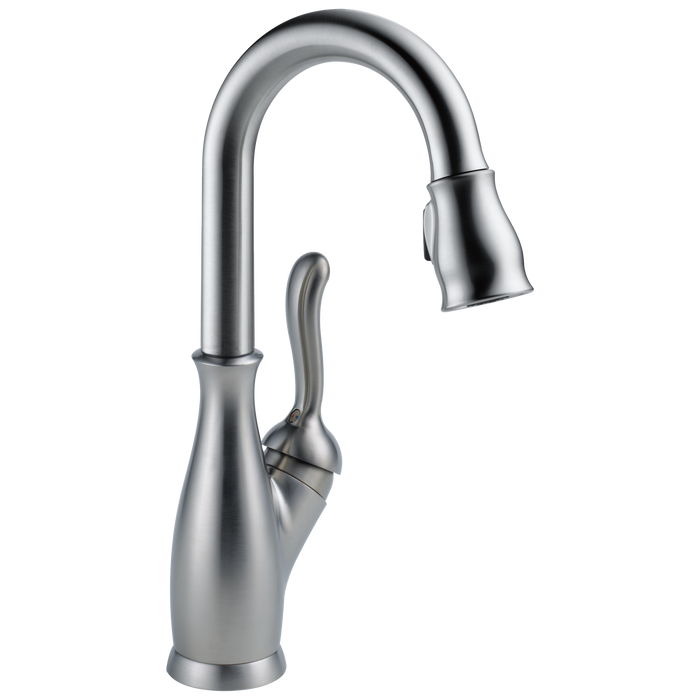 Delta Leland: Single Handle Pull-Down Bar / Prep Faucet