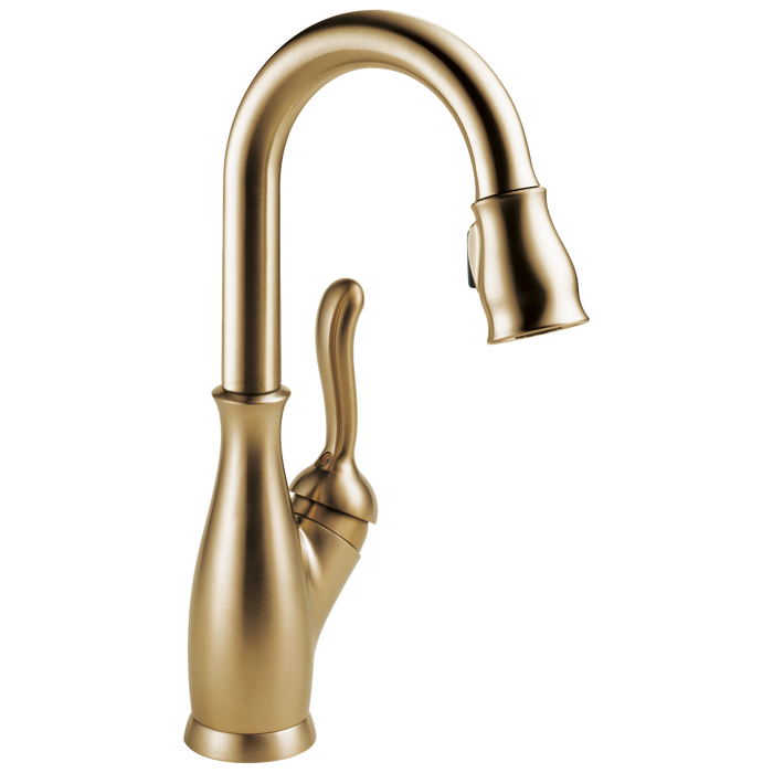Delta Leland: Single Handle Pull-Down Bar/Prep Faucet