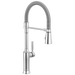 Delta Renaldi 9684 Single-Handle Pull-Down Spring Kitchen Faucet - Lumicoat Chrome