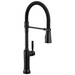 Delta Renaldi 9684TL Touch2O Technology Kitchen Faucet with Touchless Technology - Matte Black