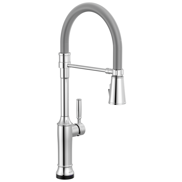 Delta Renaldi 9684TL Touch2O Technology Kitchen Faucet with Touchless Technology - Lumicoat Chrome