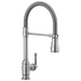 Delta Delta Broderick™: Single Handle Pull-Down Kitchen Faucet With Spring Spout