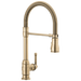 Single Handle Pull-Down Kitchen Faucet With Spring Spout