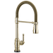 Delta Broderick 9690TL TouchTouch 2O Technology Kitchen Faucet with Touchless Technology - Polished Nickel