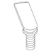 KOHLER K-97744 Spout, Fill