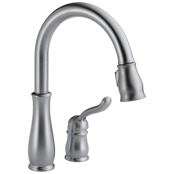 Delta 978-WE-DST Leland Single Handle Pull-down Kitchen Faucet