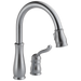 Delta 978-WE-DST Leland Single Handle Pull-down Kitchen Faucet