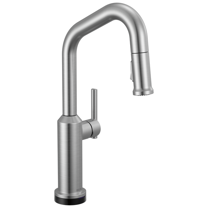 Delta Cordova 9885TL Touch2O Bar / Prep Faucet with Touchless Technology - Lumicoat Arctic Stainless
