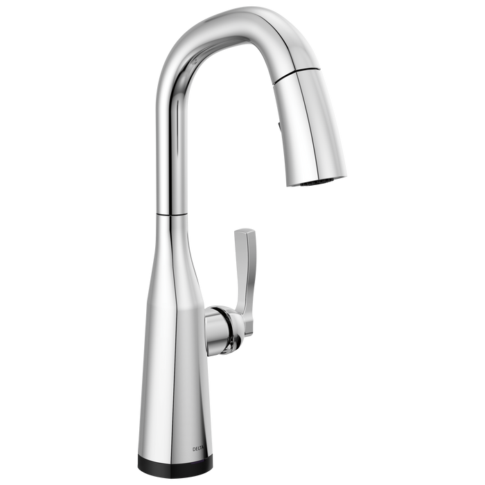 Delta Stryke 9976TL Touch2O Bar / Prep Faucet with Touchless Technology - Lumicoat Chrome