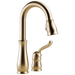 Delta Leland 9678 Single Handle Pull-Down Bar / Prep Faucet