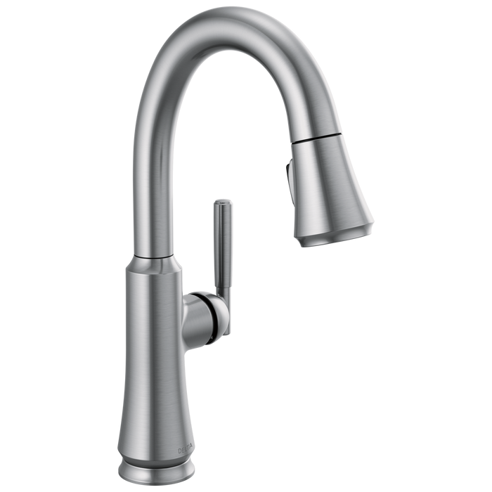 Delta Delta Coranto™: Single Handle Pull Down Bar/Prep Faucet
