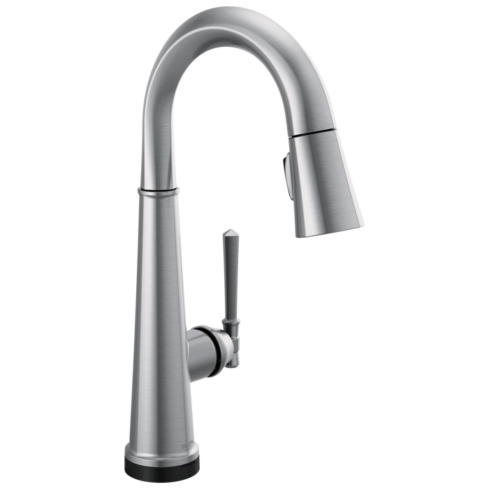 Delta Emmeline 9982TL Touch2O Bar / Prep Faucet with Touchless Technology - Lumicoat Arctic Stainless