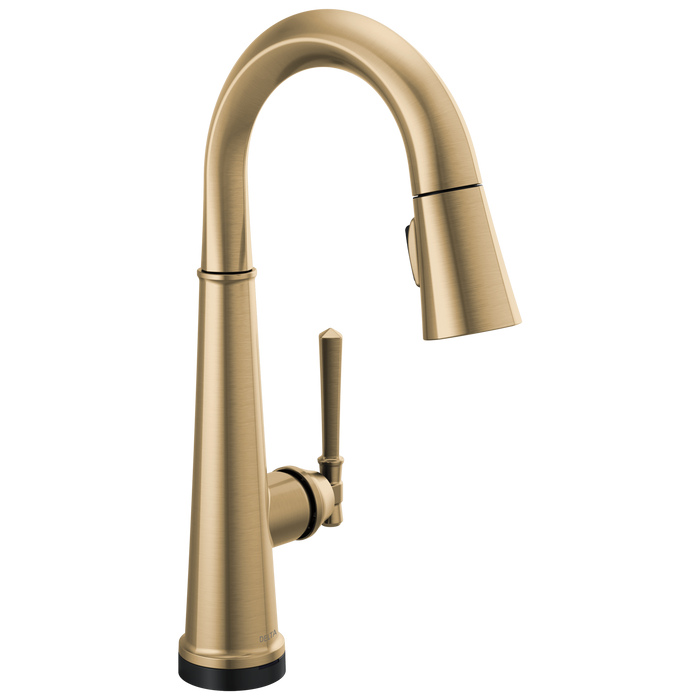 Delta Emmeline 9982TL Touch2O Bar / Prep Faucet with Touchless Technology - Lumicoat Champagne Bronze
