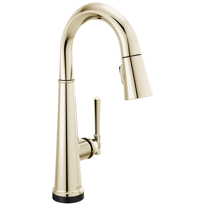 Delta Emmeline 9982TL Touch2O Bar / Prep Faucet with Touchless Technology - Lumicoat Polished Nickel