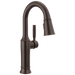 Delta Renaldi 9984 Single Handle Pull-Down Bar / Prep Faucet - Venetian Bronze