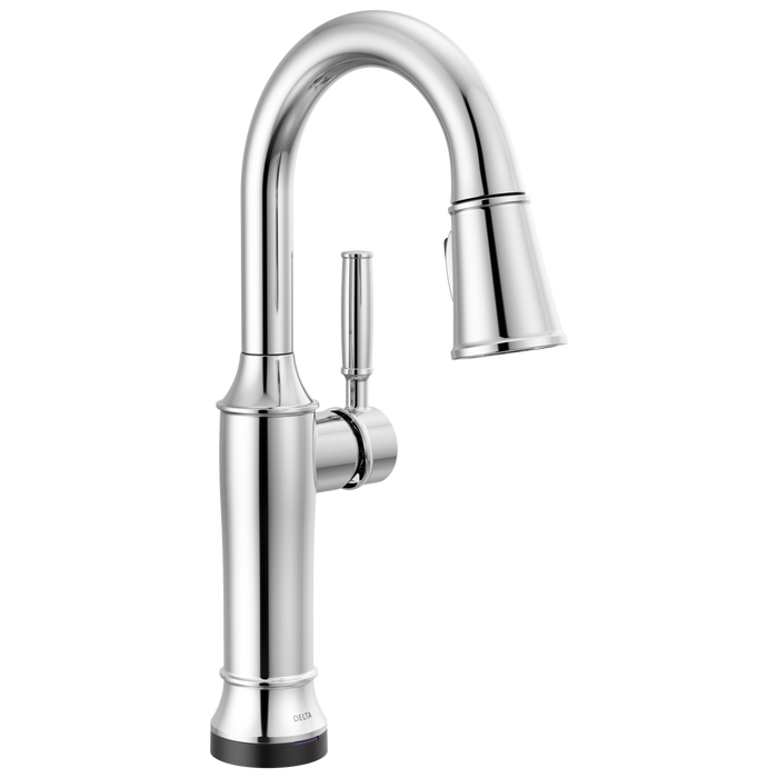 Delta Renaldi 9984TL Touch2O Bar / Prep Faucet with Touchless Technology - Lumicoat Chrome