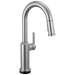 Delta Cordova 9985TL Touch2O Bar / Prep Faucet with Touchless Technology - Lumicoat Arctic Stainless