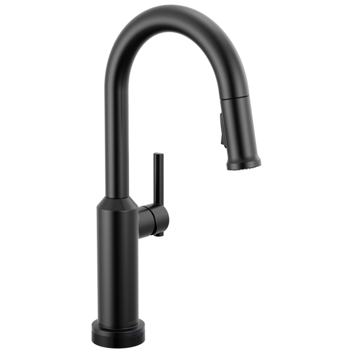 Delta Cordova 9985TL Touch2O Bar / Prep Faucet with Touchless Technology - Matte Black