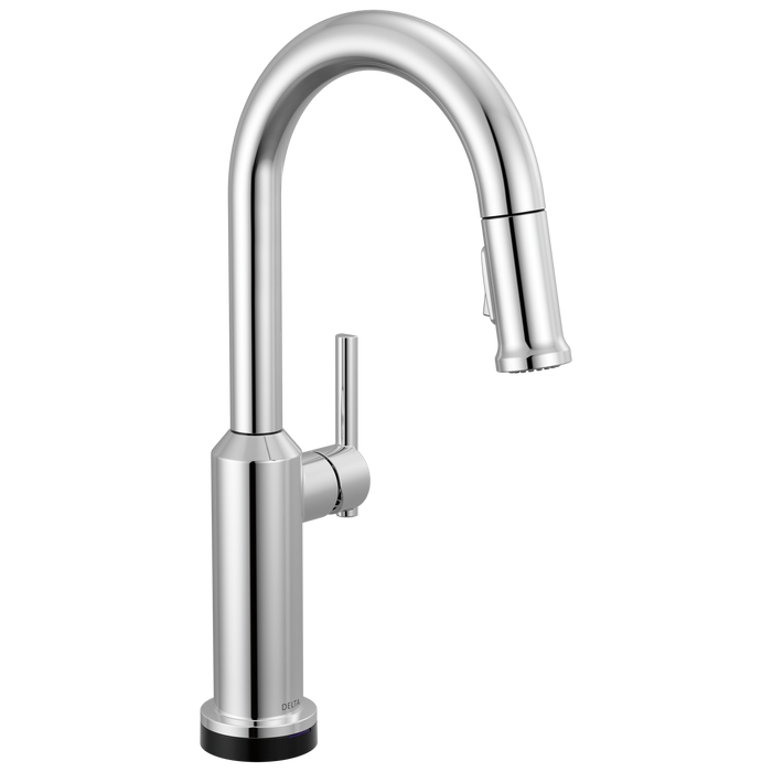 Delta Cordova 9985TL Touch2O Bar / Prep Faucet with Touchless Technology - Lumicoat Chrome